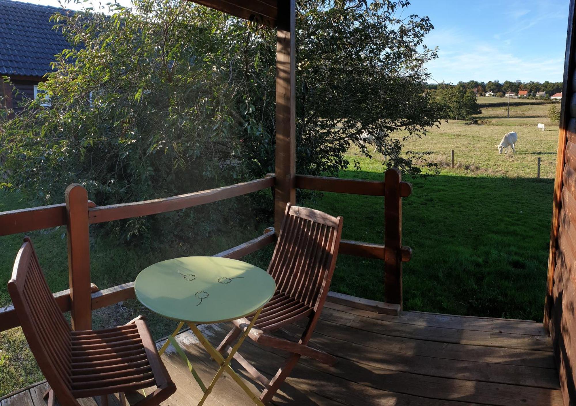 Chalets Etang Sur Arroux Luaran gambar